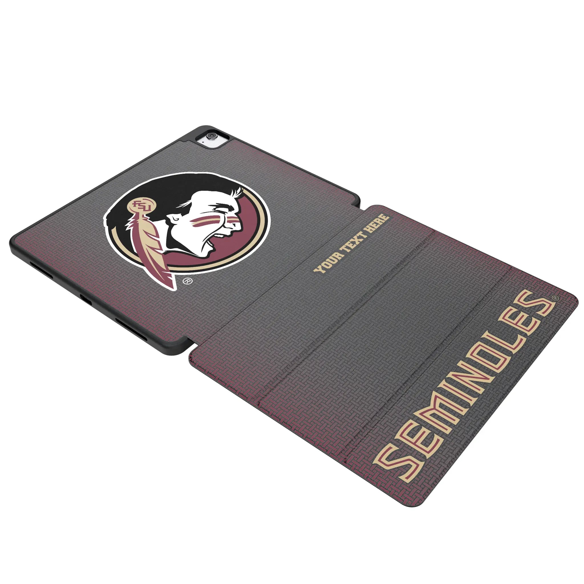 Florida State University Seminoles Personalized Linen iPad Tablet Case for Apple iPad