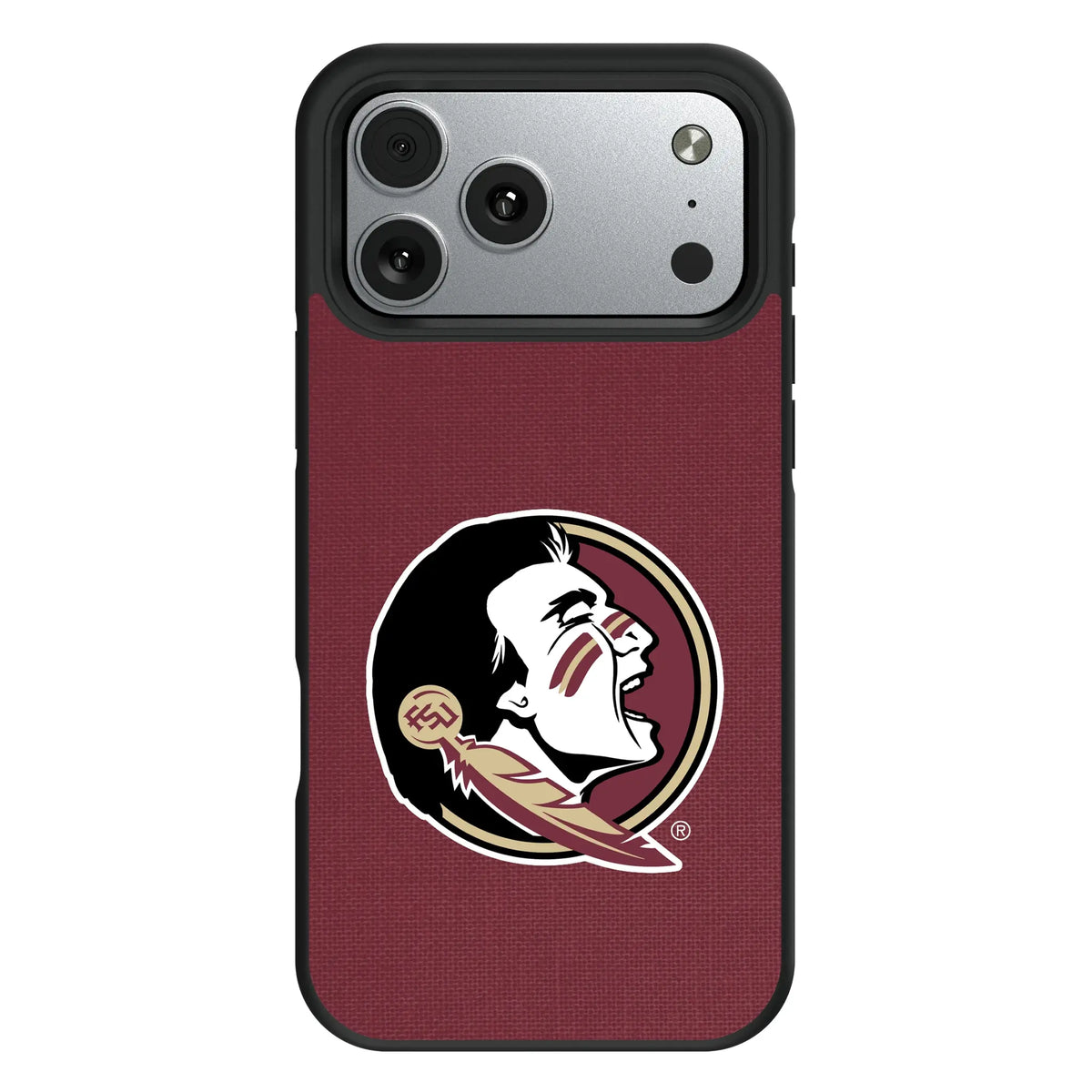 Florida State University Seminoles Solid iPhone Bump Phone Case for Apple iPhone#Device_iPhone 17 Pro Max