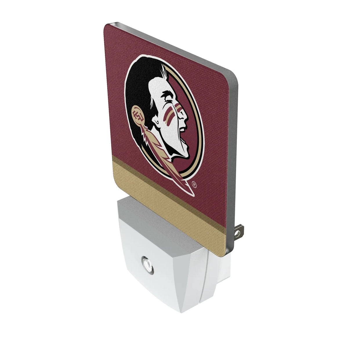 Florida State University Seminoles Stripe Night Light 2-Pack - Isometric View