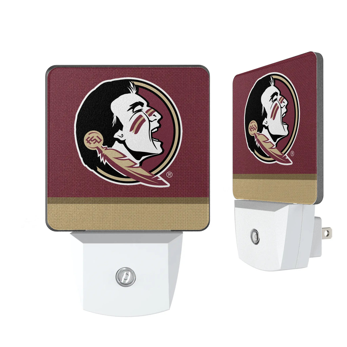 Florida State University Seminoles Stripe Night Light 2-Pack