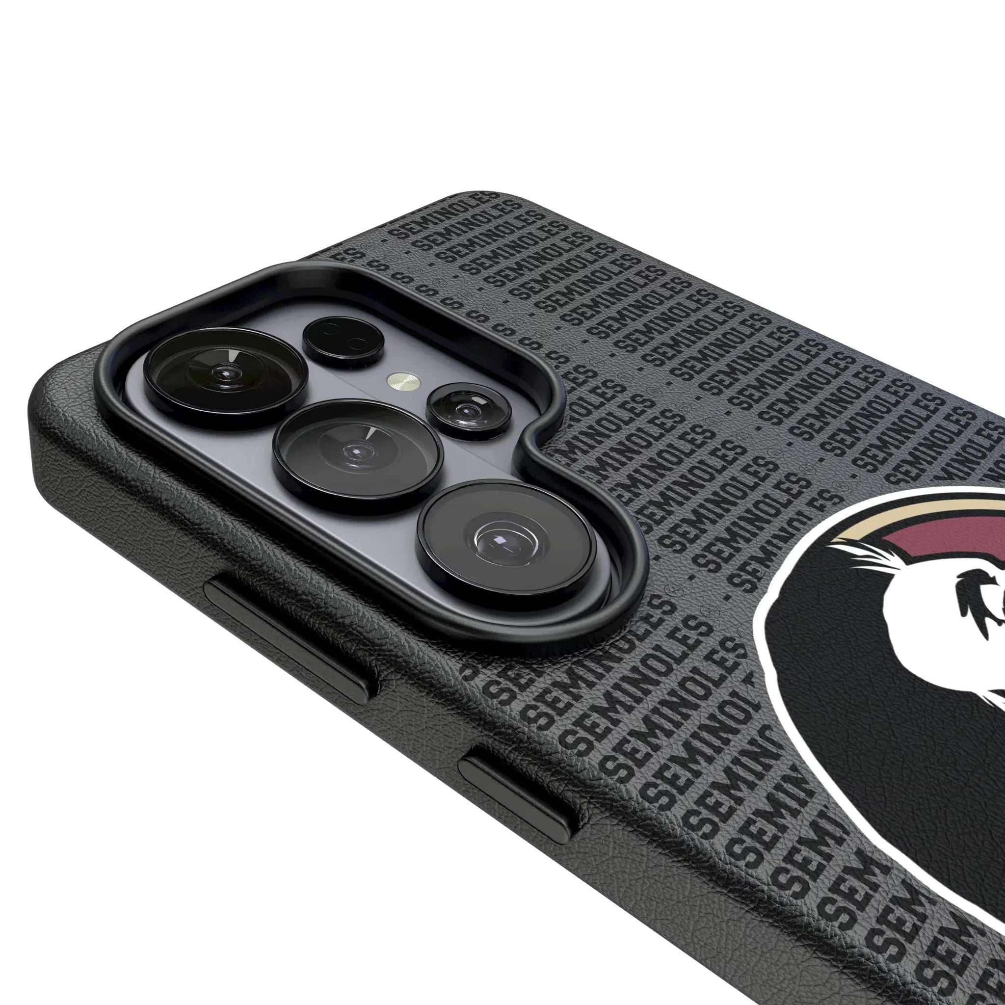 Florida State University Seminoles Text Backdrop Galaxy MagSafe Compatible Phone Case for Samsung Galaxy - Detail#Device_Galaxy S26 Ultra