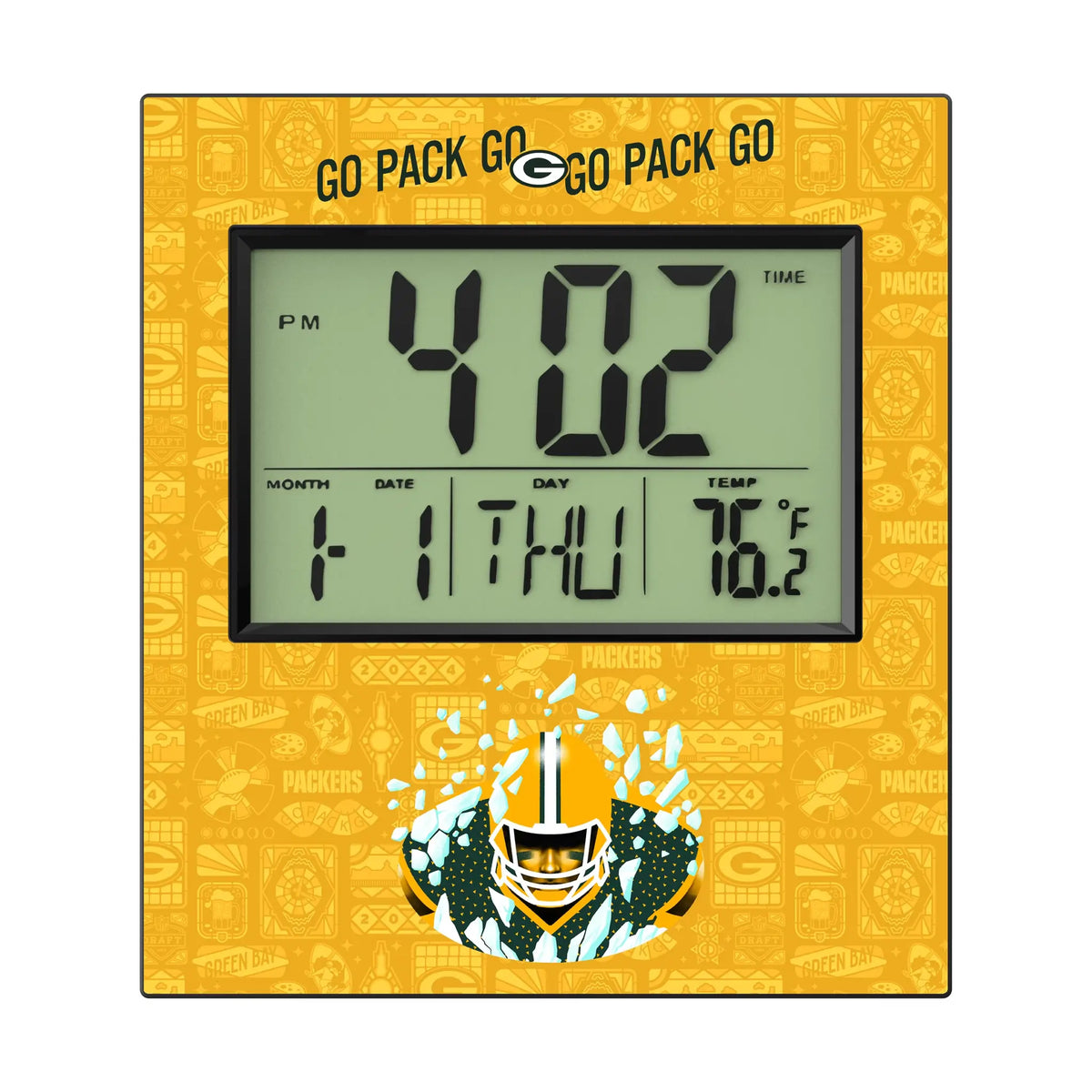 Green Bay Packers Deco Wall Clock