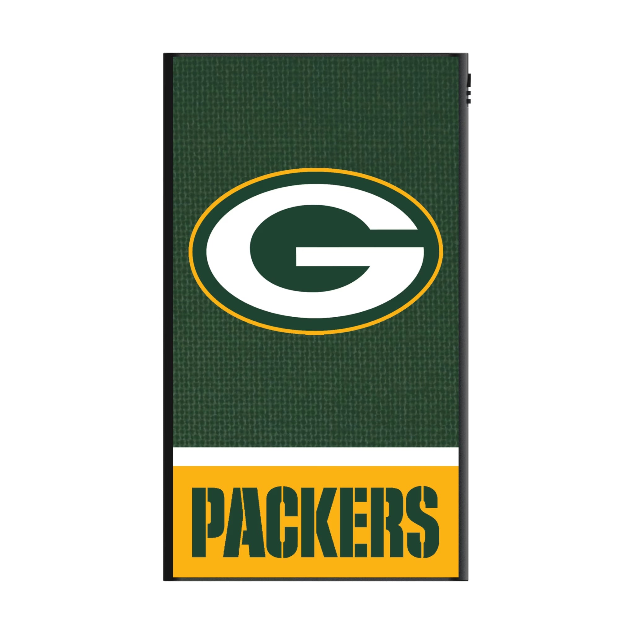 Green Bay Packers Endzone Solid 5000mAh Flat Powerbank