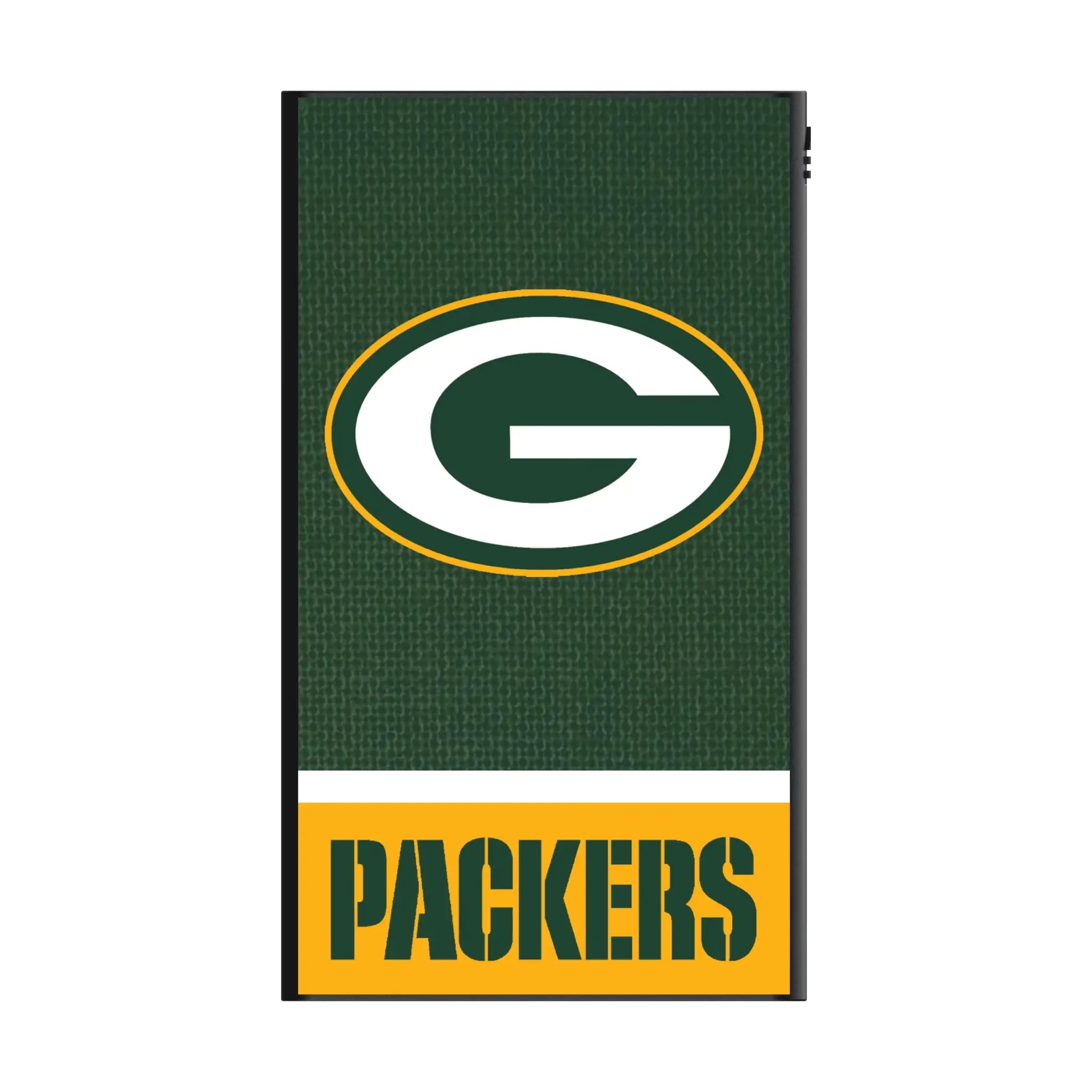 Green Bay Packers Endzone Solid 5000mAh Flat Power Bank
