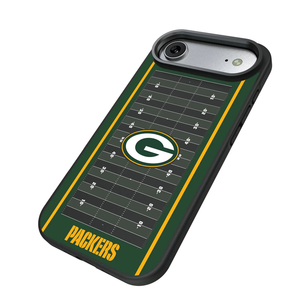 Green Bay Packers Field iPhone Bump Phone Case for Apple iPhone - Isometric View#Device_iPhone Air