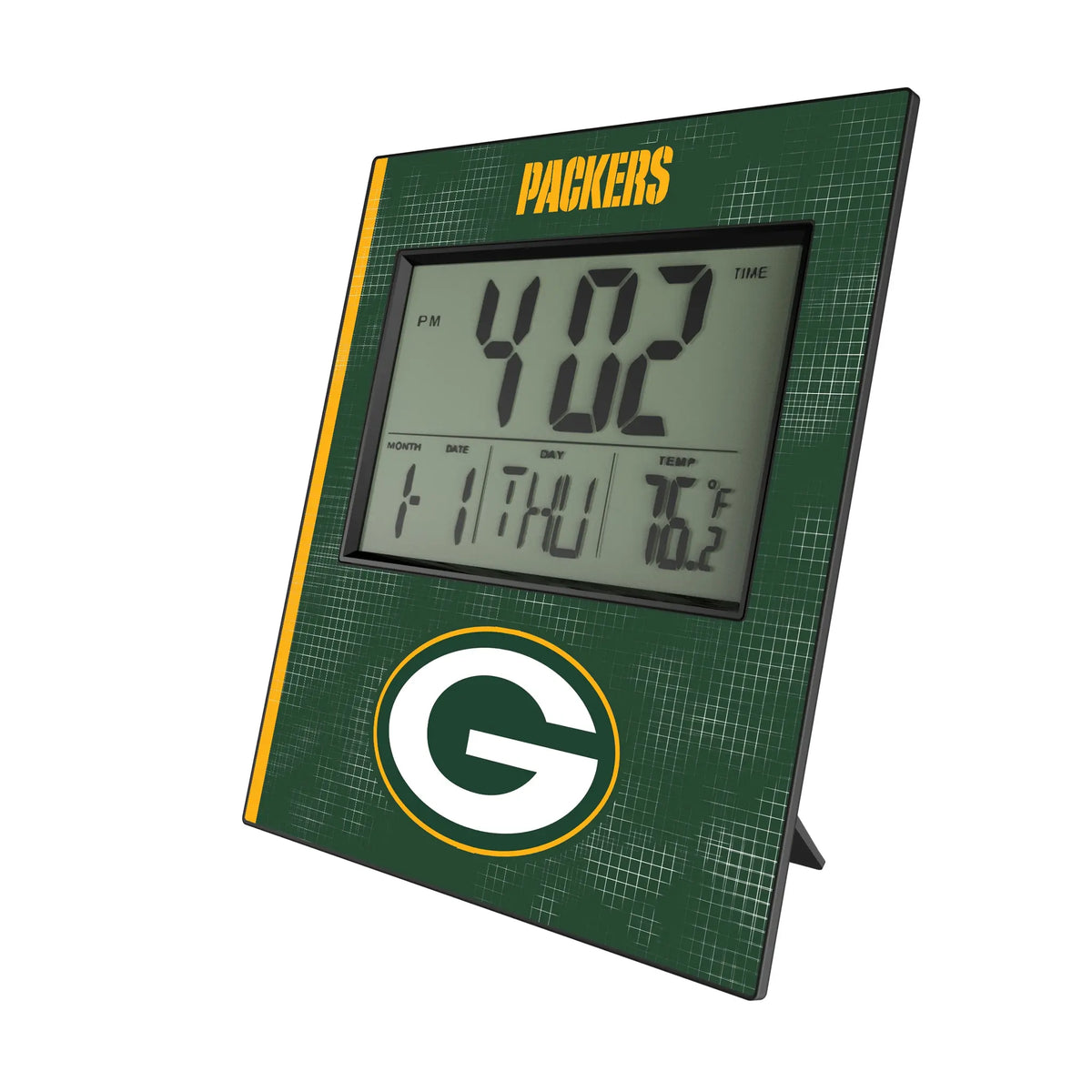 Green Bay Packers Hatch Wall Clock