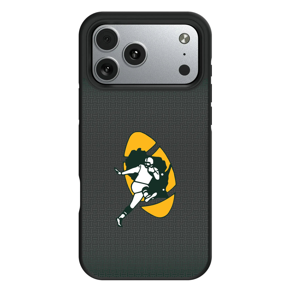 Green Bay Packers Historic Collection Linen iPhone Bump Phone Case for Apple iPhone#Device_iPhone 17 Pro Max