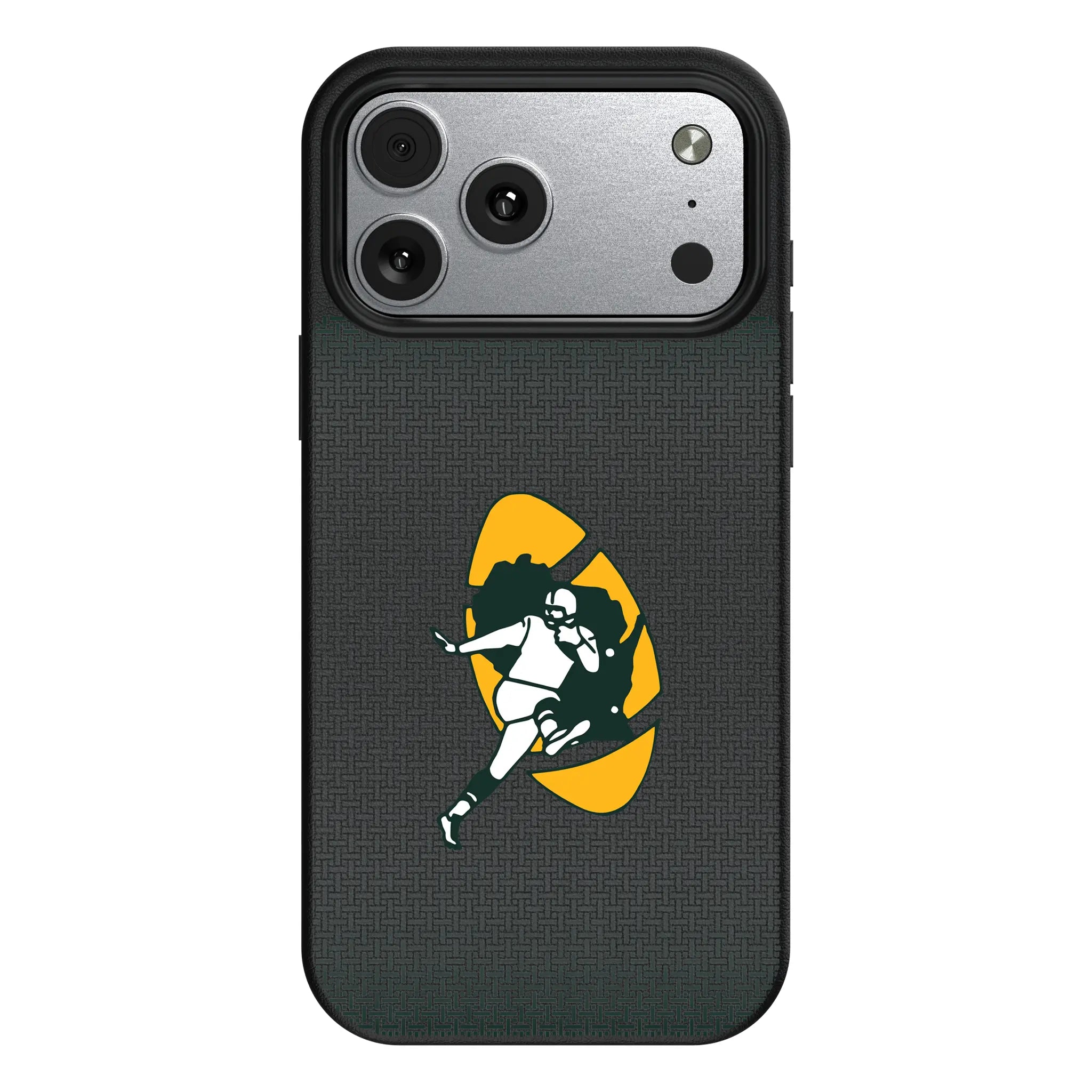 Green Bay Packers Historic Collection Linen iPhone MagSafe Compatible Phone Case for Apple iPhone#Device_iPhone 17 Pro Max