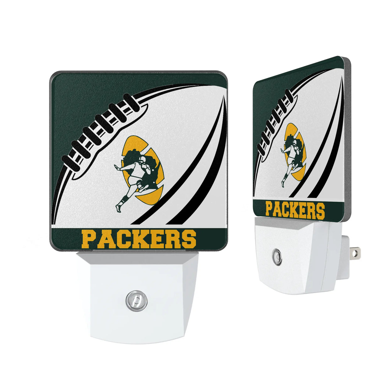 Green Bay Packers Historic Collection Passtime Night Light 2-Pack