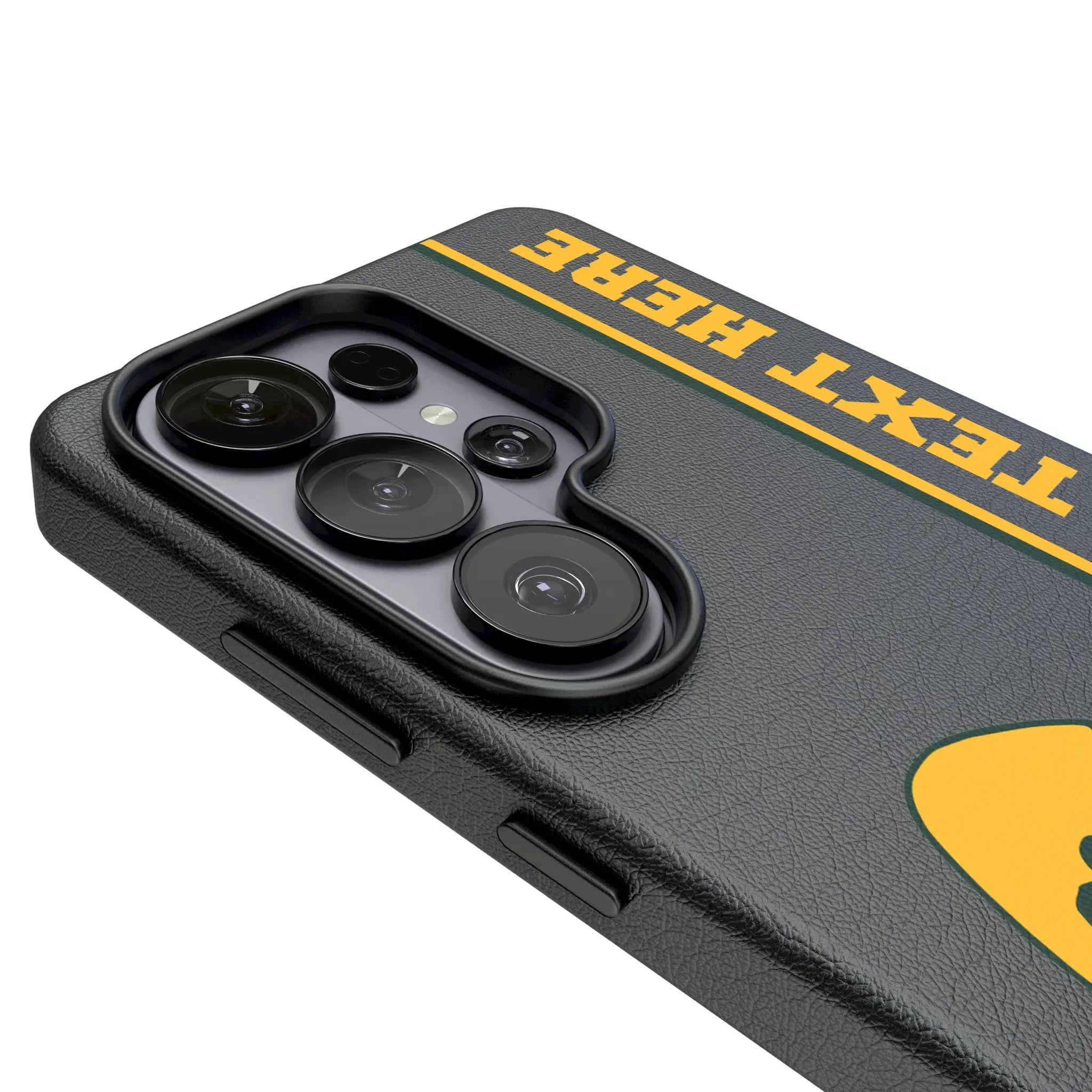 Green Bay Packers Historic Collection Personalized Sidebard Galaxy MagSafe Compatible Phone Case for Samsung Galaxy - Detail#Device_Galaxy S26 Ultra