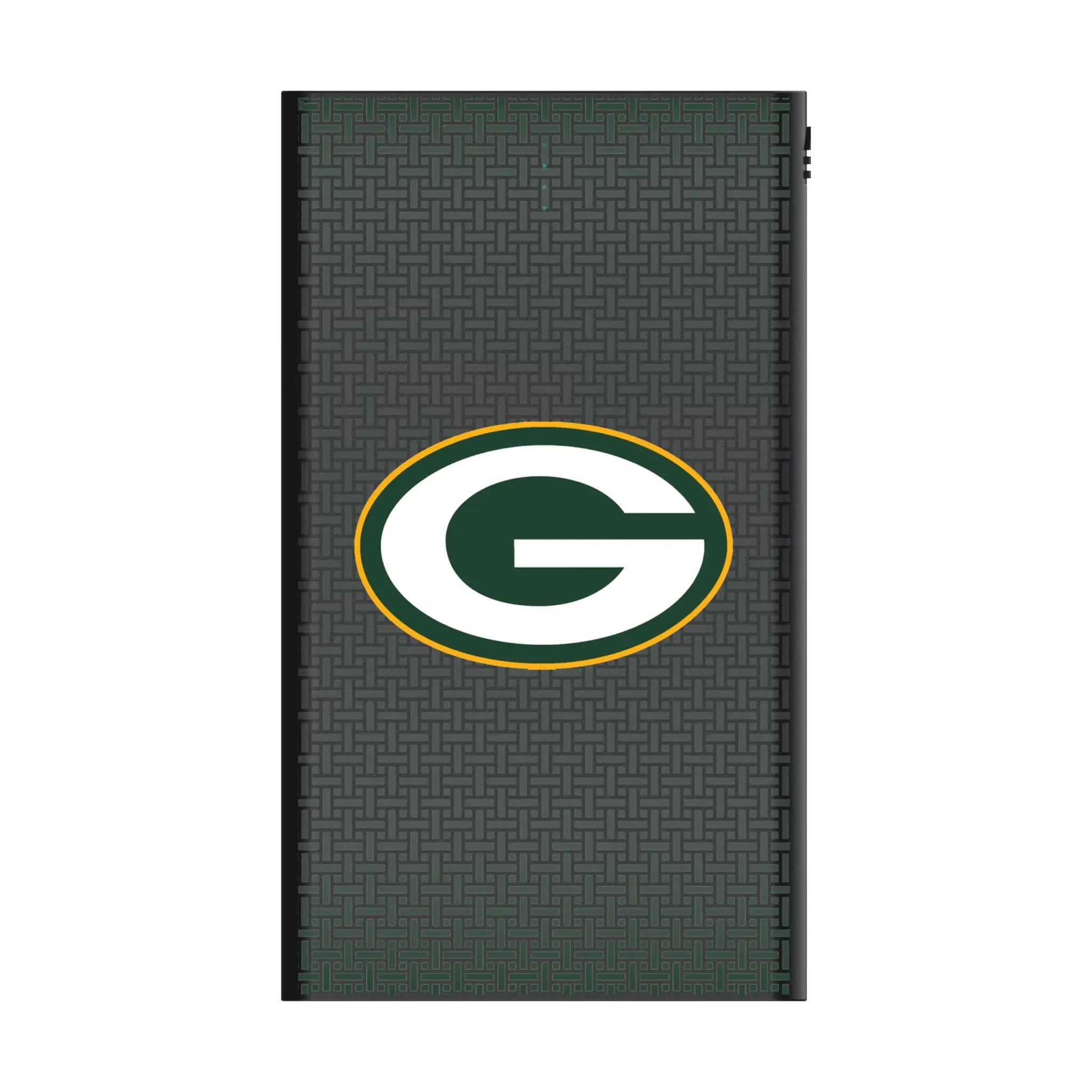 Green Bay Packers Linen 5000mAh Flat Power Bank