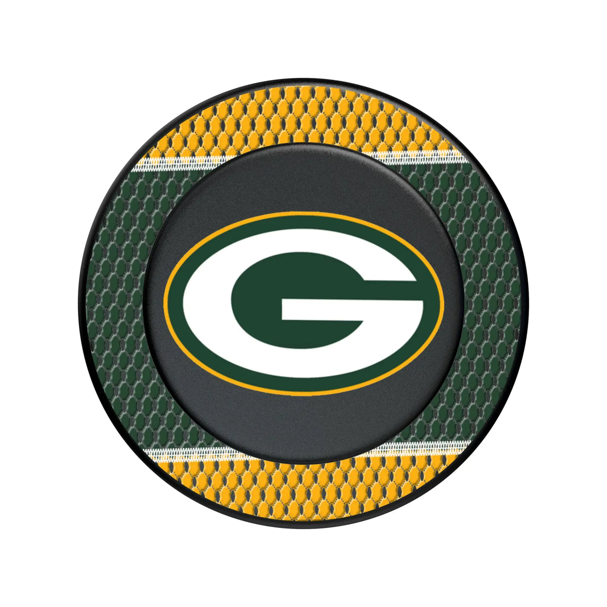 Green Bay Packers Mesh Popsockets Round Magnetic
