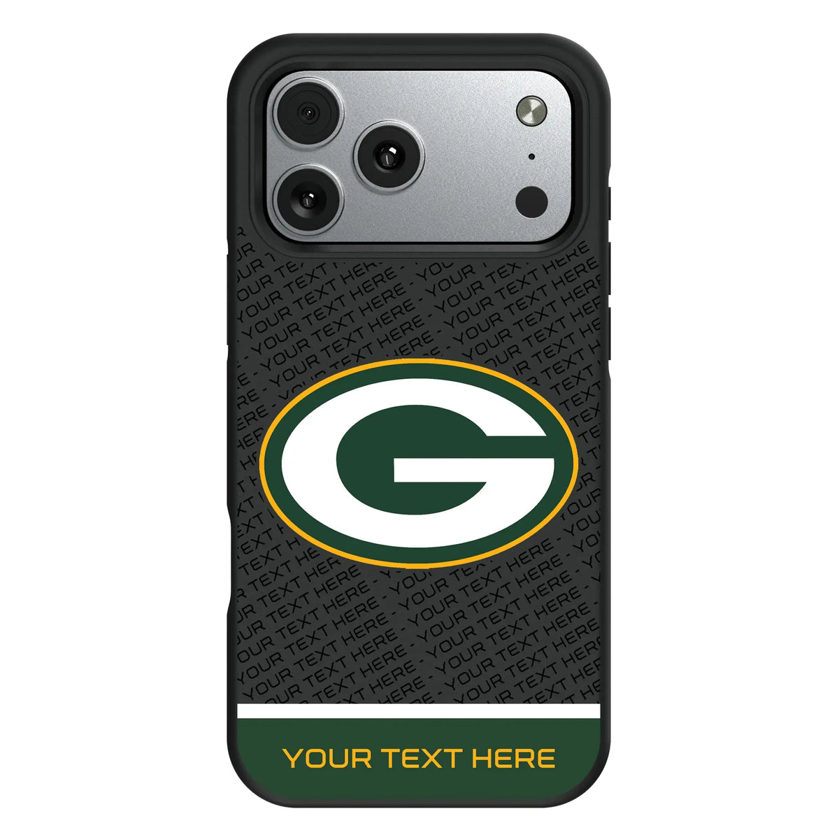 Green Bay Packers Personalized EndZone Plus iPhone Bump Phone Case for Apple iPhone#Device_iPhone 17 Pro Max
