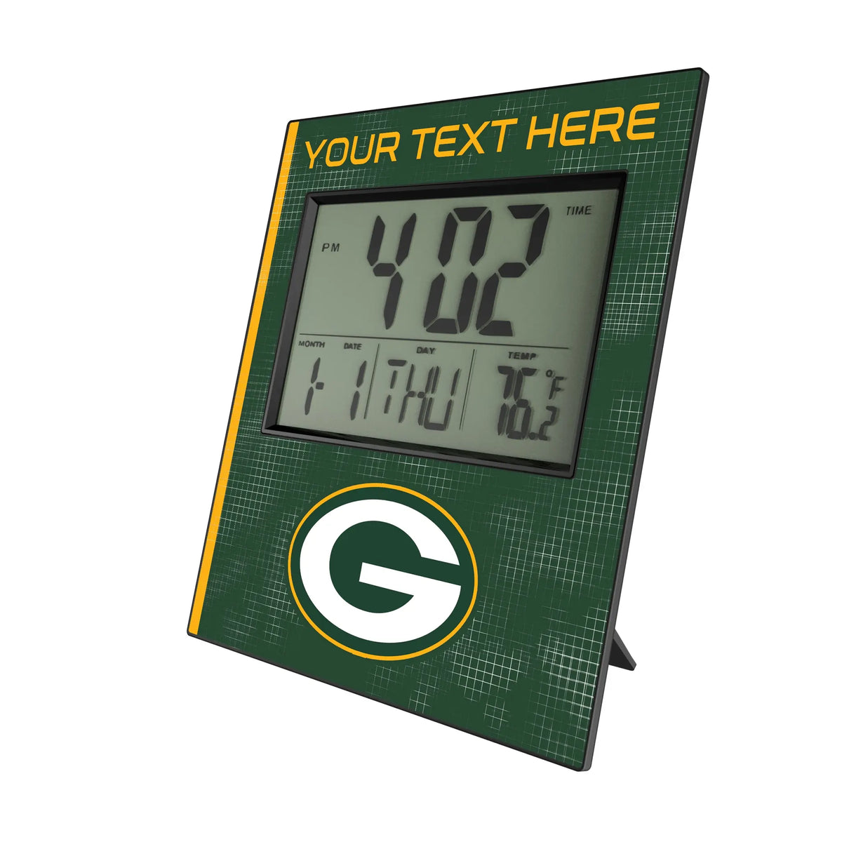 Green Bay Packers Personalized Hatch Wall Clock