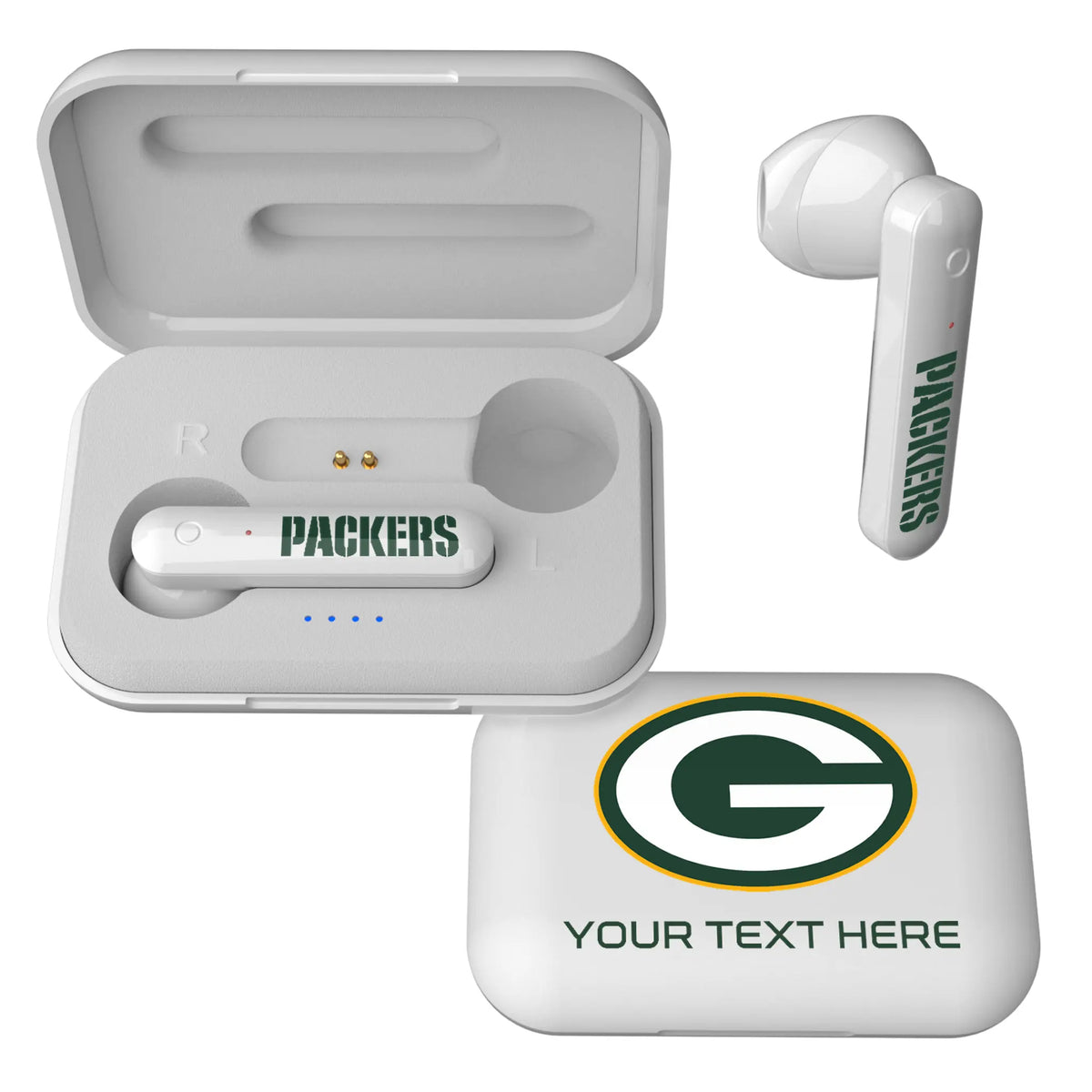 Green Bay Packers Personalized Insignia Wireless TWS Earbuds