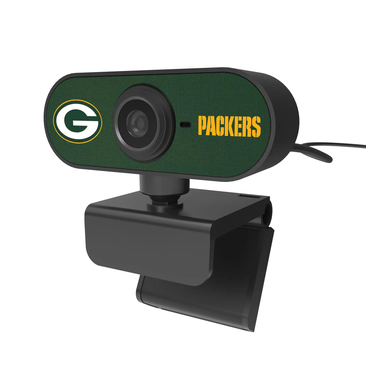 Green Bay Packers Solid Webcam - Isometric View