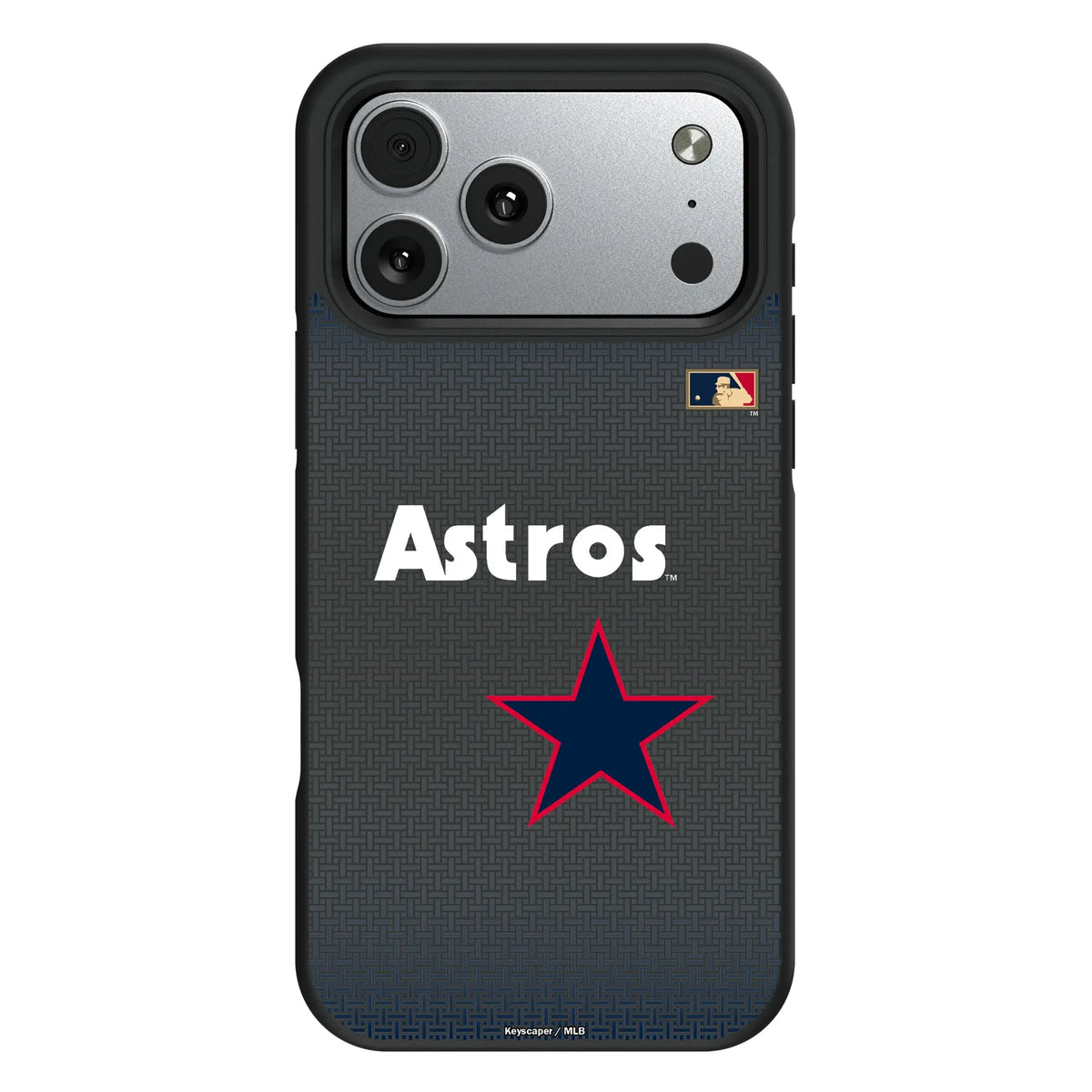 Houston Astros 1975-1981 - Cooperstown Collection Linen iPhone Bump Phone Case for Apple iPhone#Device_iPhone 17 Pro Max