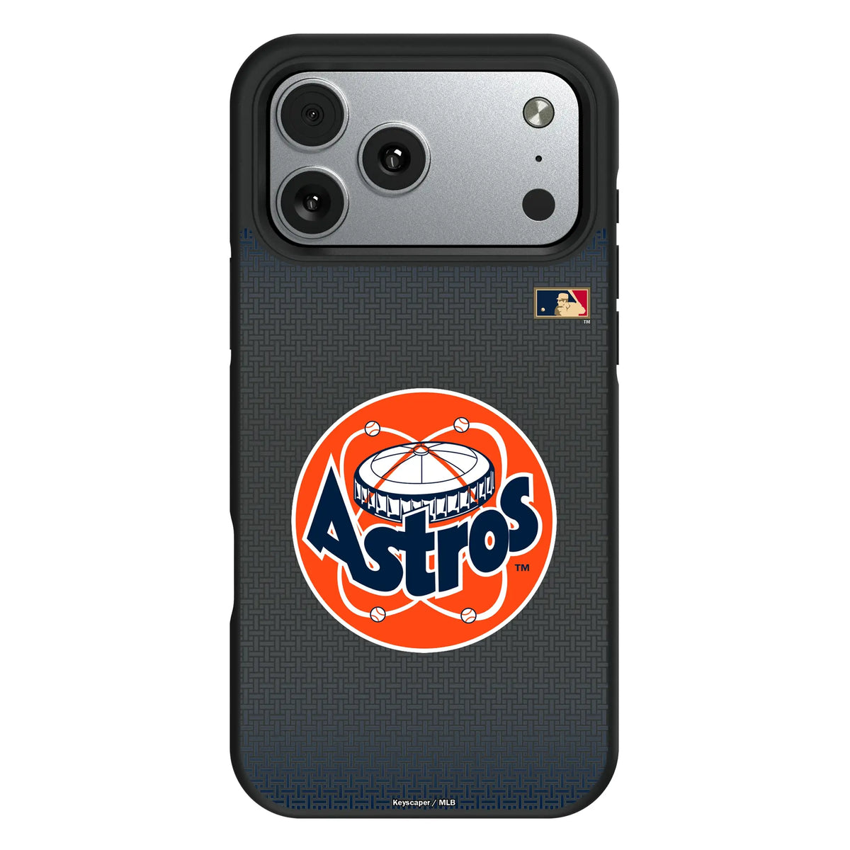 Houston Astros 1977-1993 - Cooperstown Collection Linen iPhone Bump Phone Case for Apple iPhone#Device_iPhone 17 Pro Max