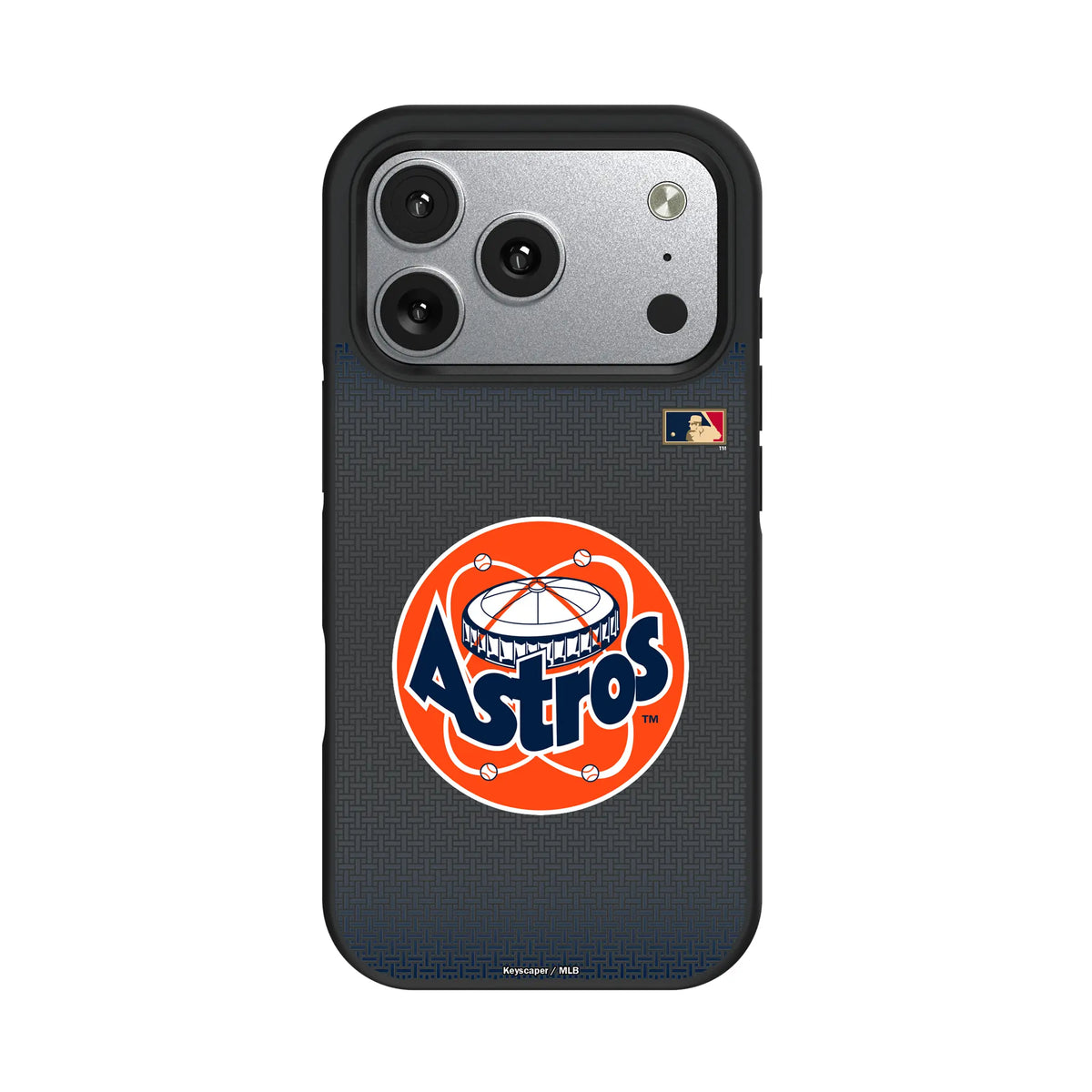 Houston Astros 1977-1993 - Cooperstown Collection Linen iPhone Bump Phone Case for Apple iPhone#Device_iPhone 17 Pro