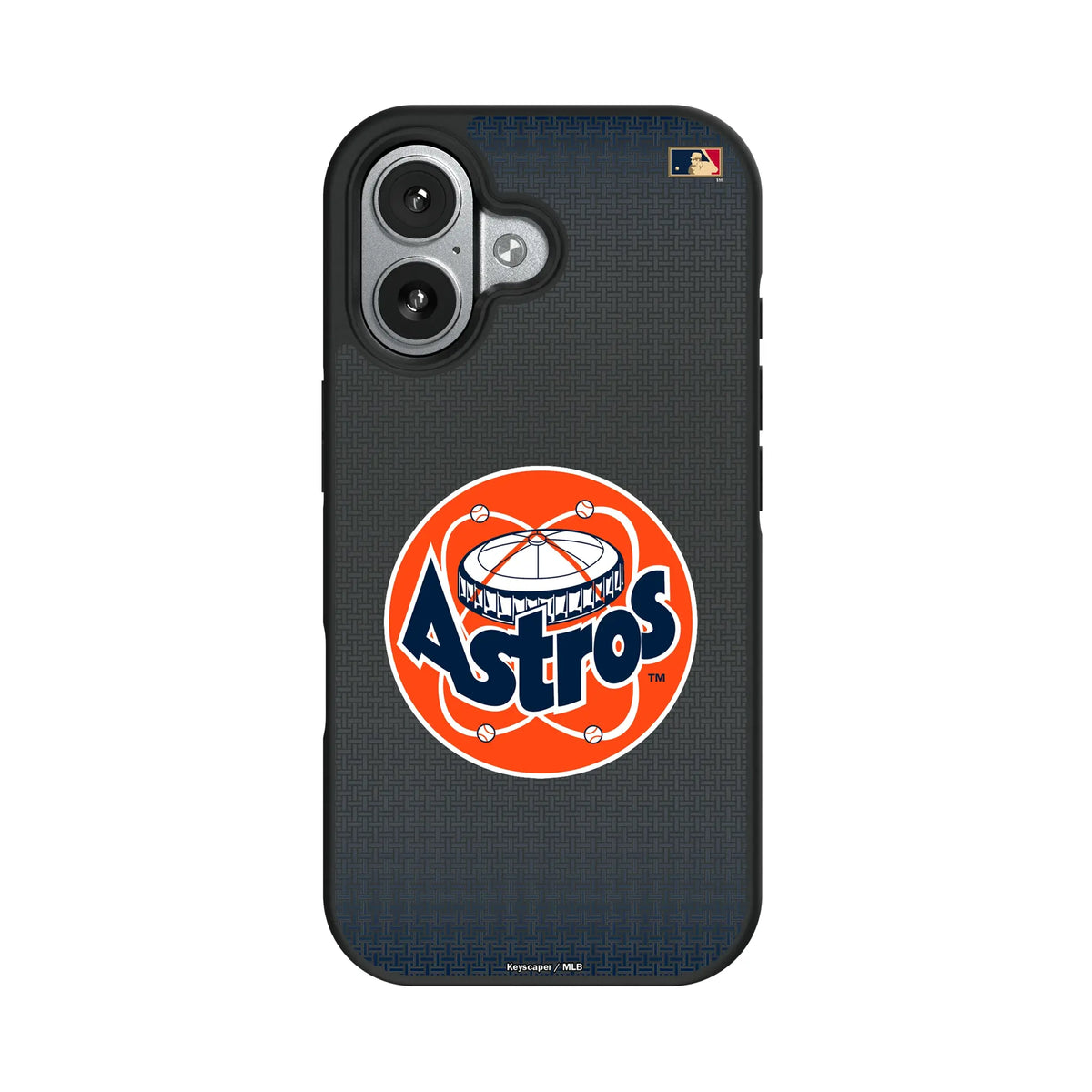 Houston Astros 1977-1993 - Cooperstown Collection Linen iPhone Bump Phone Case for Apple iPhone#Device_iPhone 17