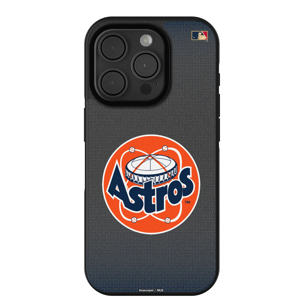 Houston Astros 1977-1993 - Cooperstown Collection Linen iPhone Bump Phone Case for Apple iPhone