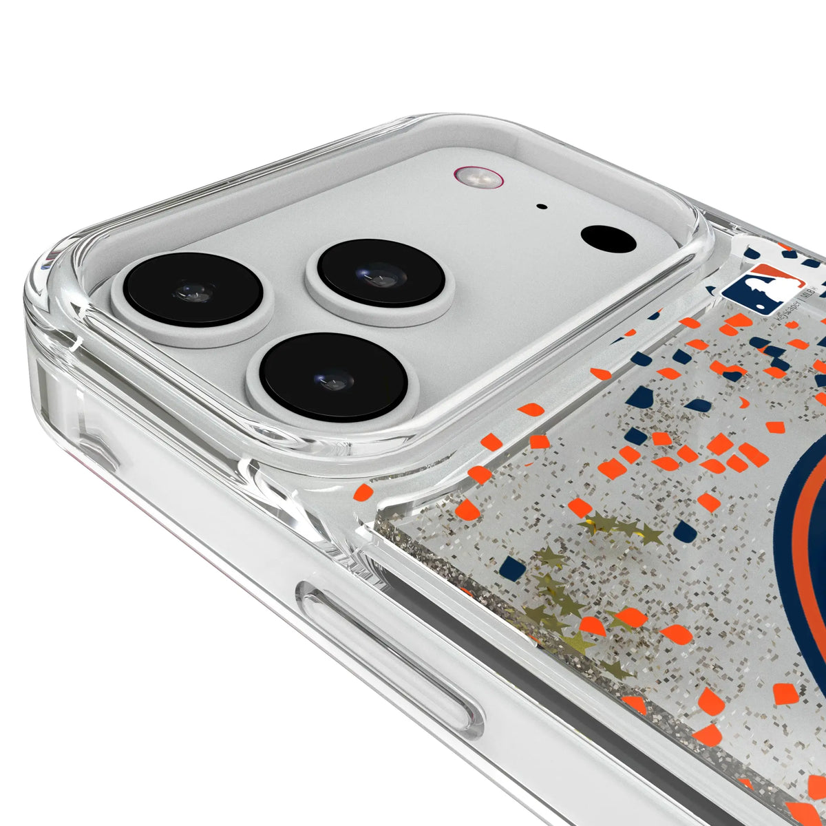 Houston Astros Confetti iPhone Glitter Phone Case for Apple iPhone - Detail#Device_iPhone 18 Pro Max
