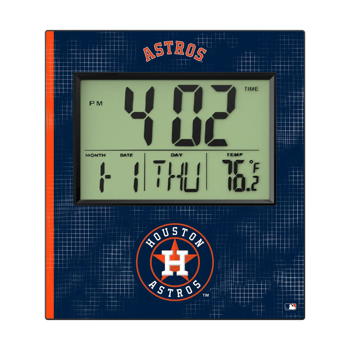 Houston Astros Hatch Wall Clock