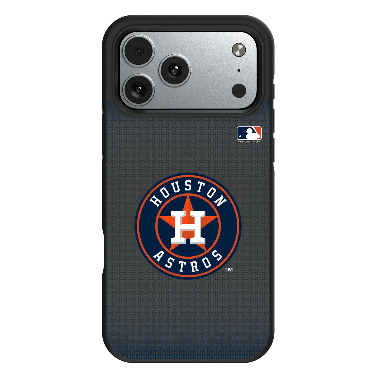 Houston Astros Linen iPhone Bump Phone Case for Apple iPhone#Device_iPhone 17 Pro Max