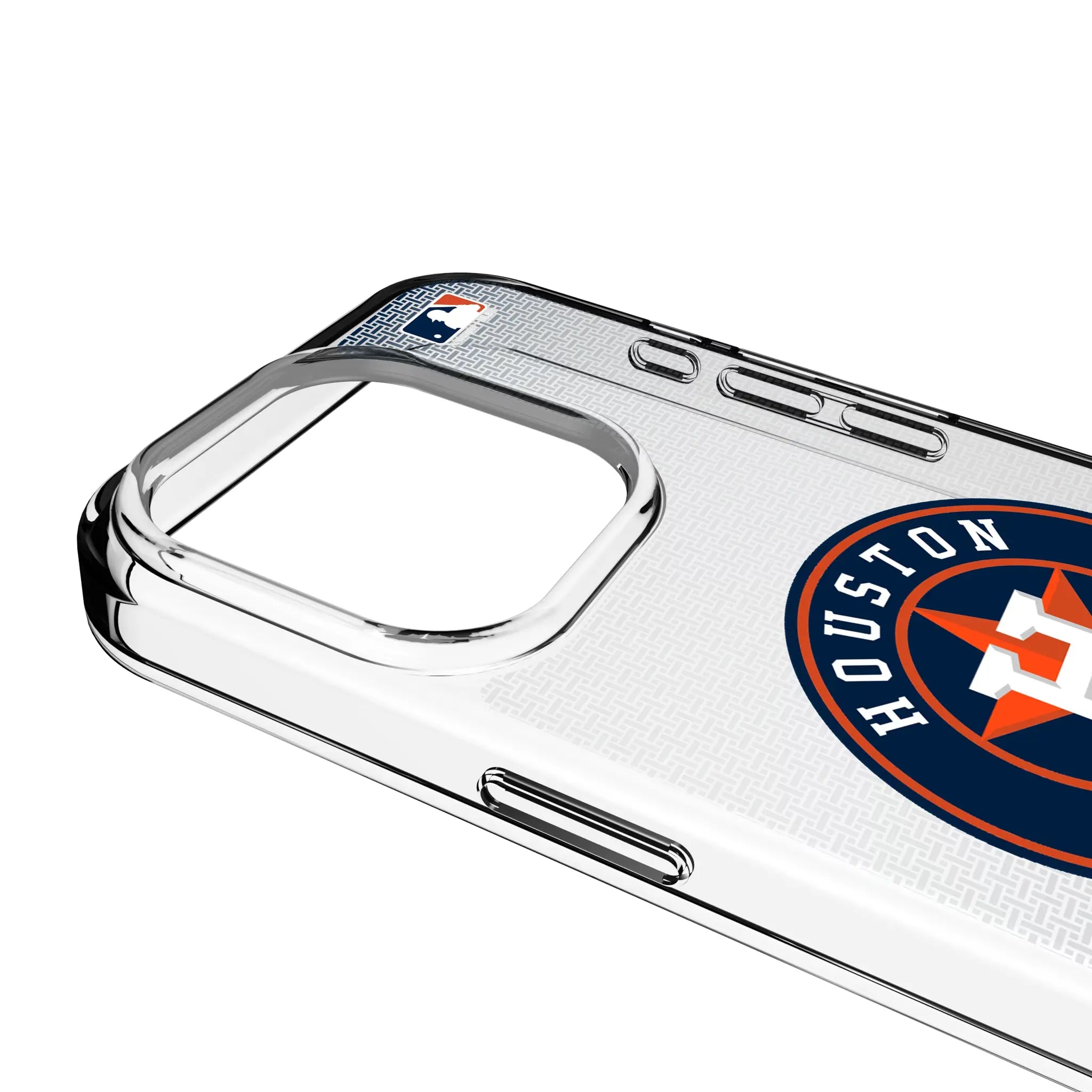 Houston Astros Linen iPhone Clear Phone Case for Apple iPhone - Detail