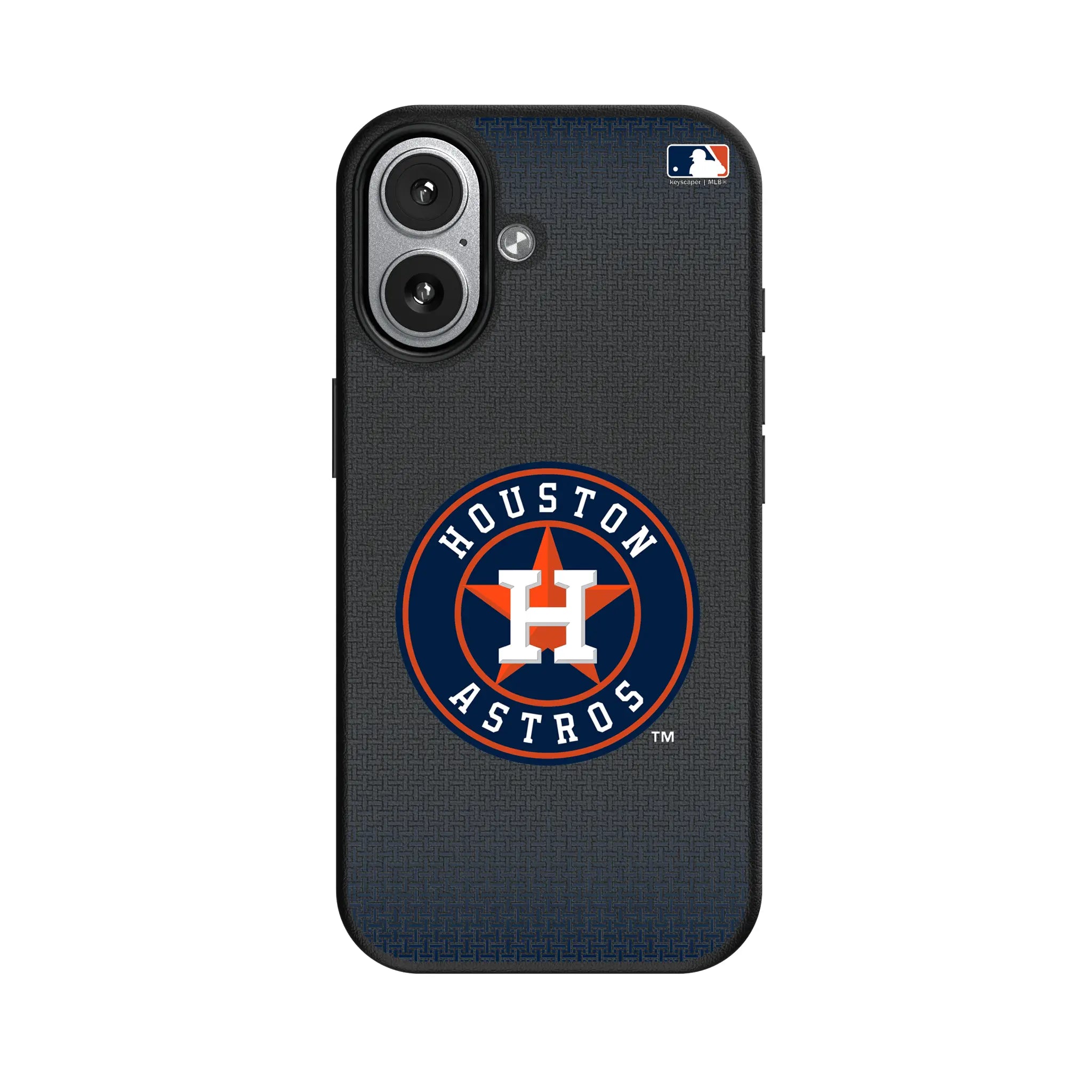 Houston Astros Linen iPhone MagSafe Compatible Phone Case for Apple iPhone#Device_iPhone 17