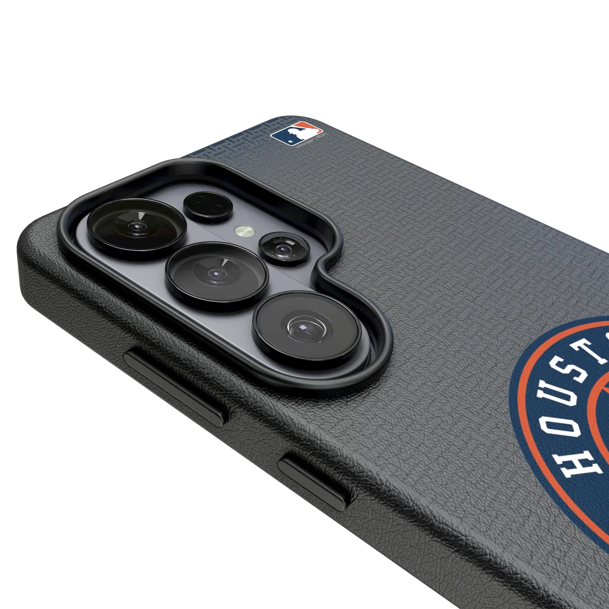 Houston Astros Linen Galaxy MagSafe Compatible Phone Case for Samsung Galaxy - Detail#Device_Galaxy S26 Ultra