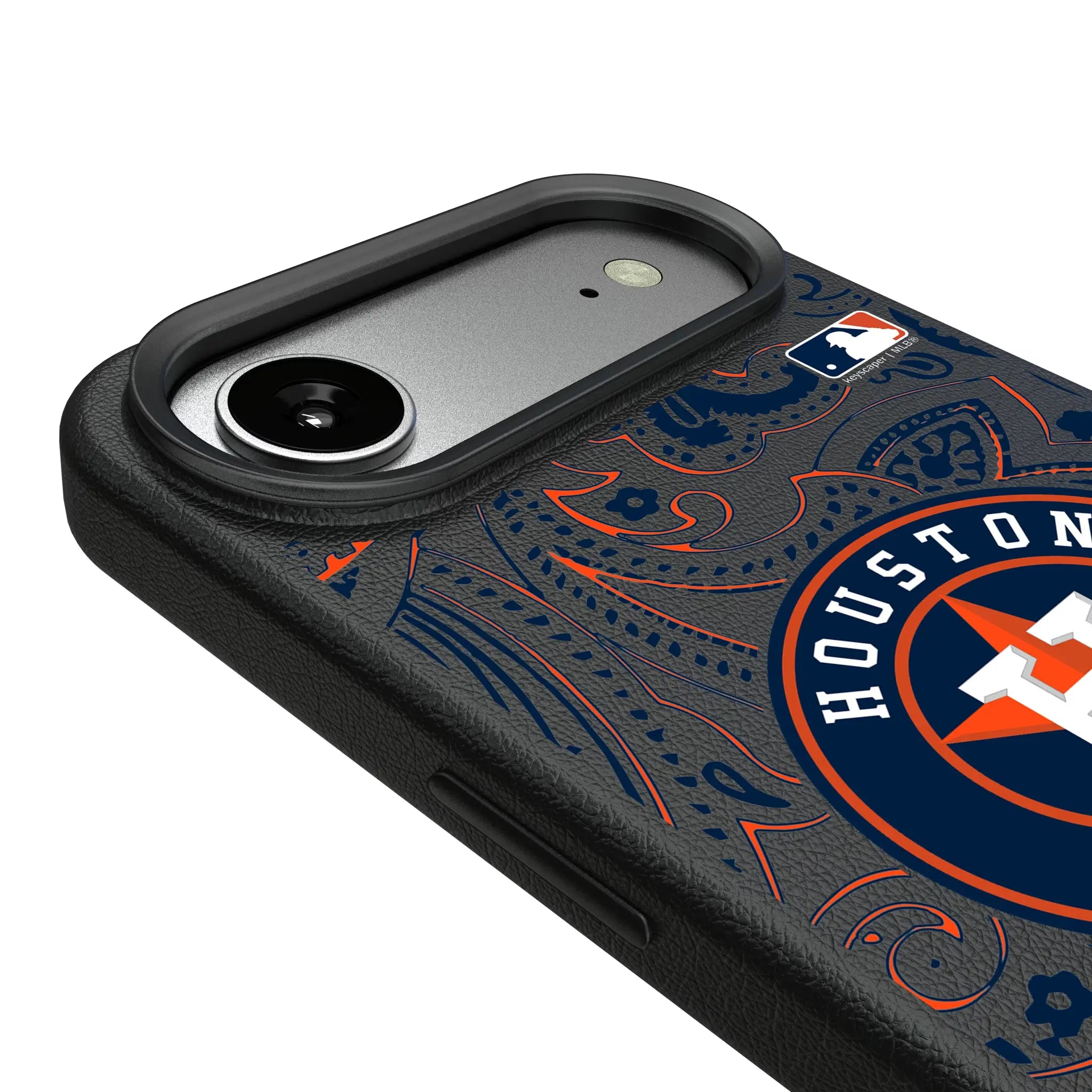 Houston Astros Paisley iPhone MagSafe Compatible Phone Case for Apple iPhone - Detail#Device_iPhone Air