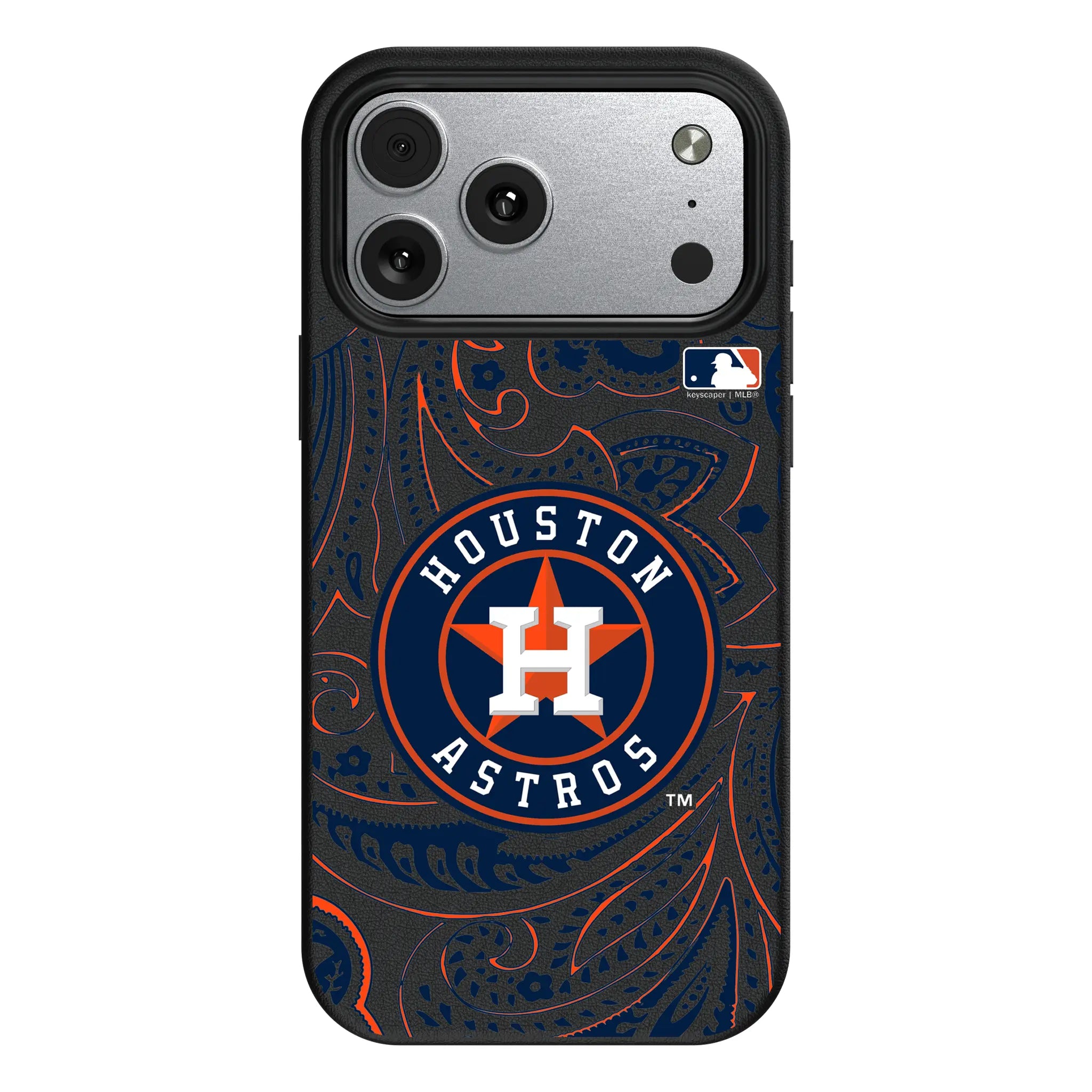Houston Astros Paisley iPhone MagSafe Compatible Phone Case for Apple iPhone#Device_iPhone 17 Pro Max