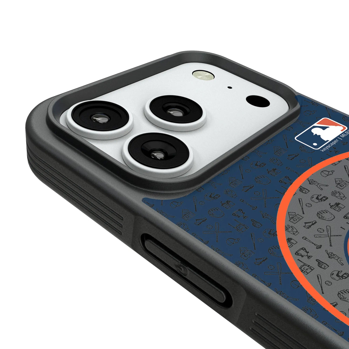Houston Astros Personalized Circle iPhone Bump Phone Case for Apple iPhone - Detail#Device_iPhone 18 Pro