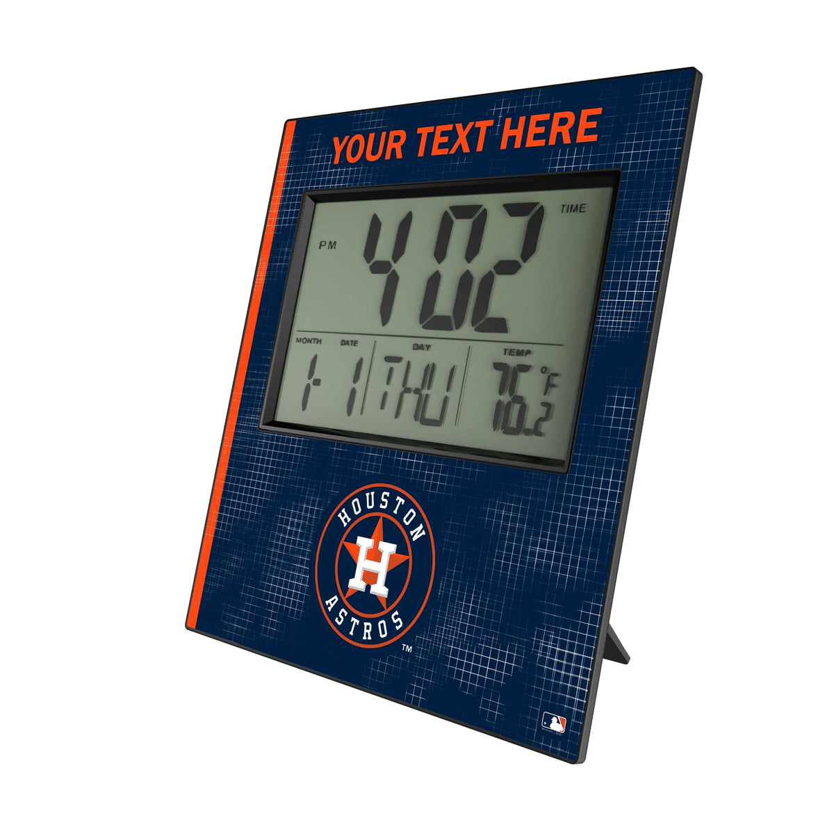 Houston Astros Personalized Hatch Wall Clock