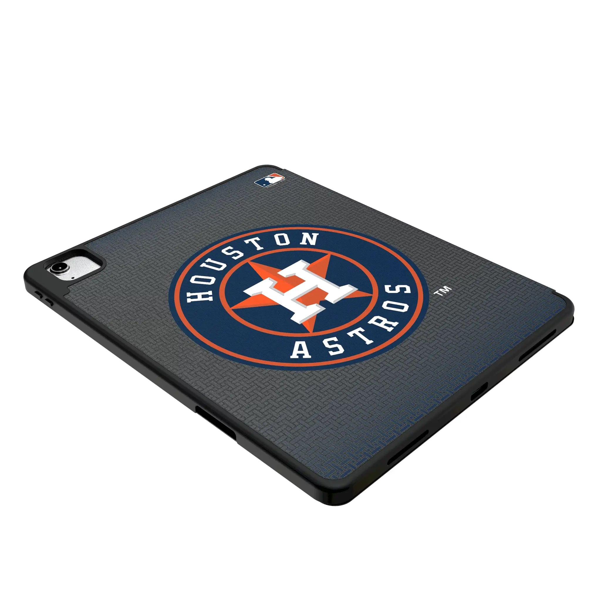 Houston Astros Personalized Linen iPad Tablet Case for Apple iPad - Isometric View