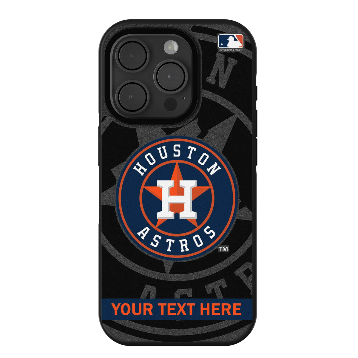 Houston Astros Personalized Tilt iPhone Bump Phone Case for Apple iPhone