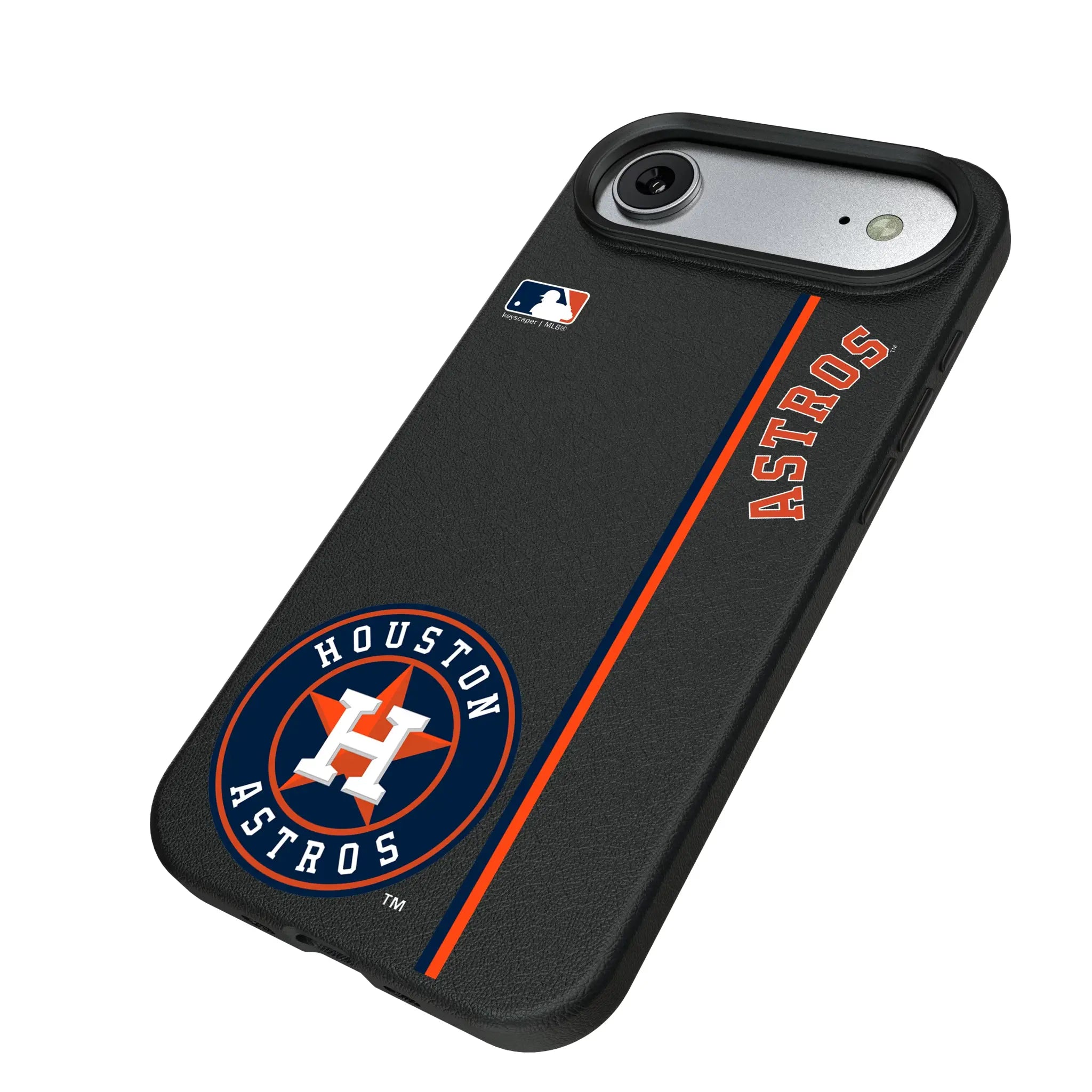 Houston Astros Sidebar iPhone MagSafe Compatible Phone Case for Apple iPhone - Isometric View#Device_iPhone Air