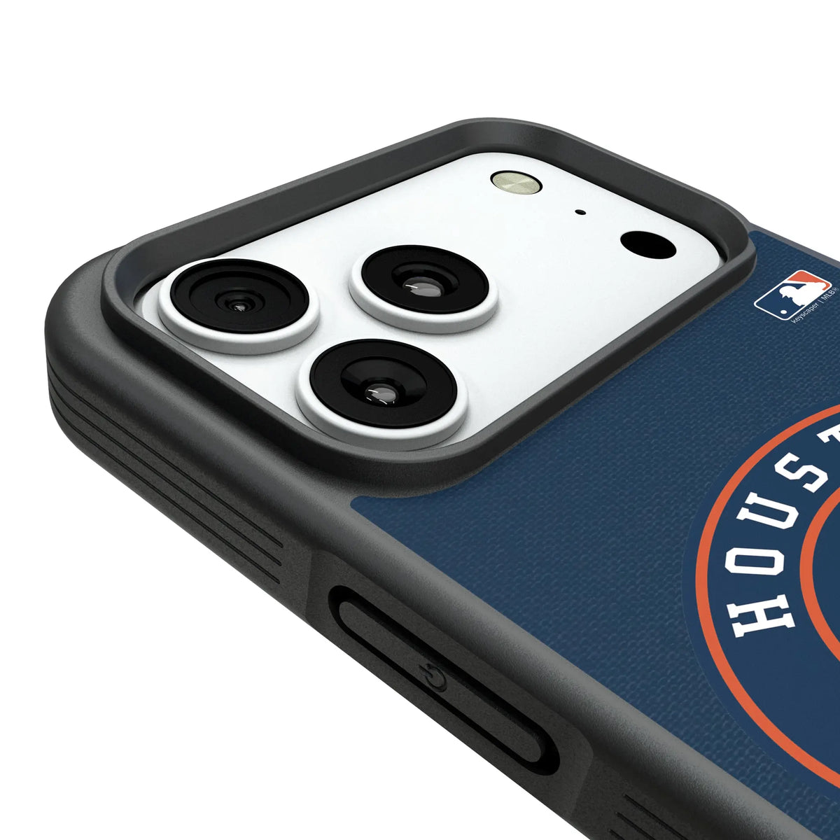 Houston Astros Solid iPhone Bump Phone Case for Apple iPhone - Detail#Device_iPhone 18 Pro Max