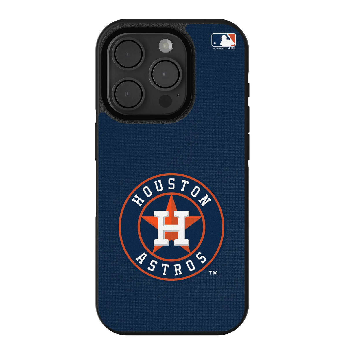 Houston Astros Solid iPhone Bump Phone Case for Apple iPhone