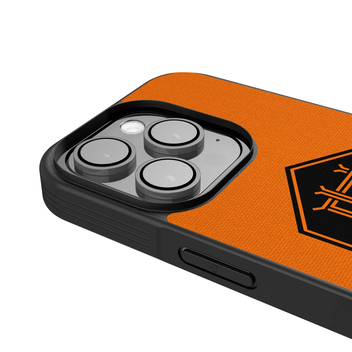 Houston Dynamo Endzone Solid iPhone Bump Phone Case for Apple iPhone - Detail