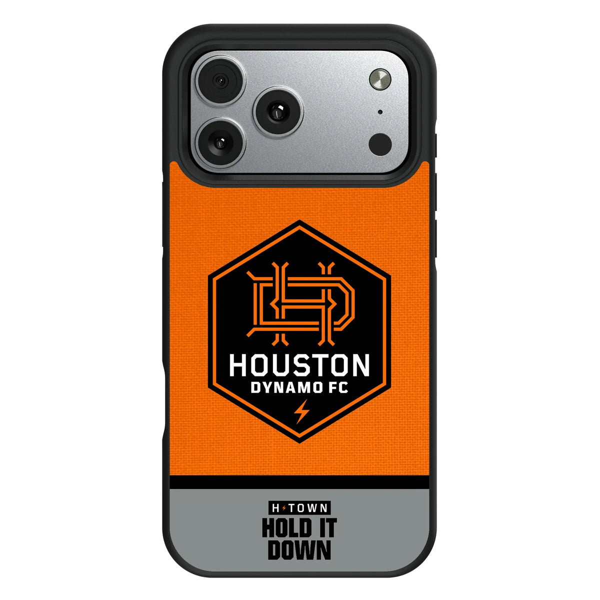 Houston Dynamo Endzone Solid iPhone Bump Phone Case for Apple iPhone#Device_iPhone 17 Pro Max
