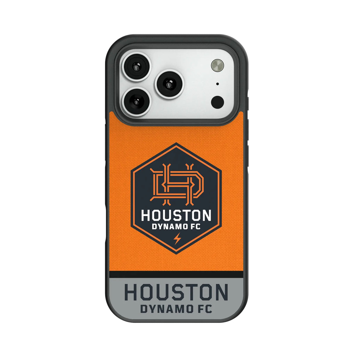 Houston Dynamo Endzone Solid Bump Phone Case for Apple iPhone