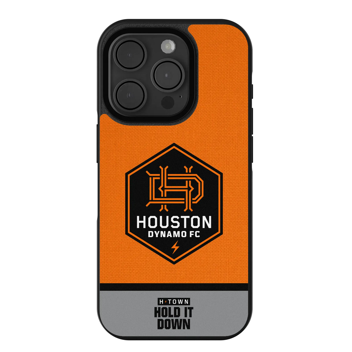 Houston Dynamo Endzone Solid iPhone Bump Phone Case for Apple iPhone