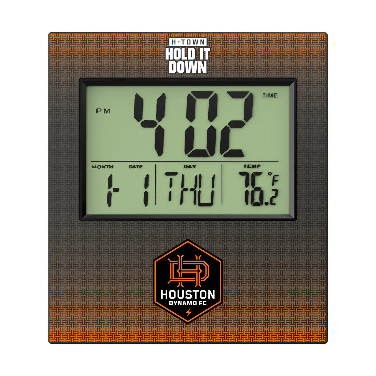 Houston Dynamo Linen Wall Clock