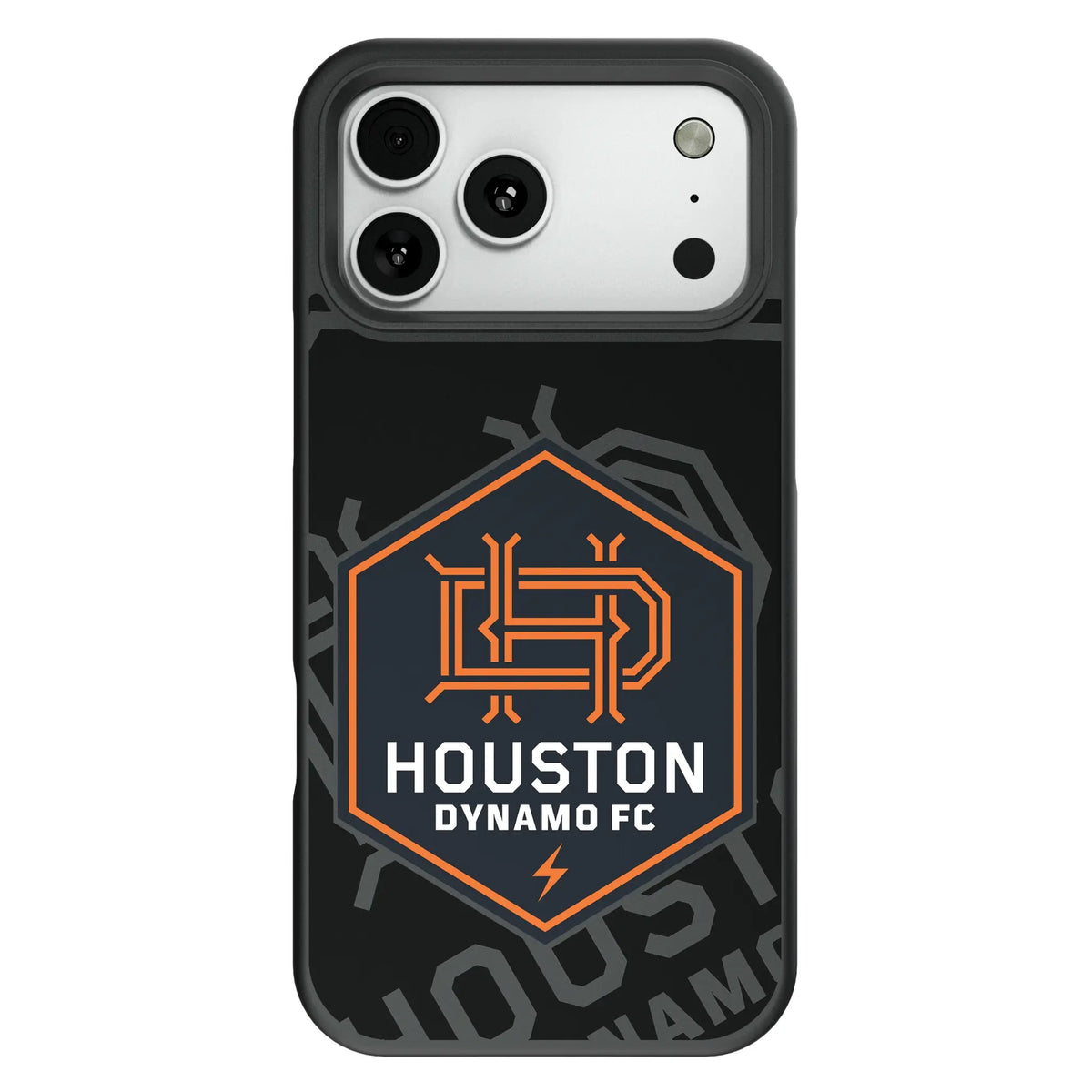 Houston Dynamo Monocolor Tilt Bump Phone Case for Apple iPhone