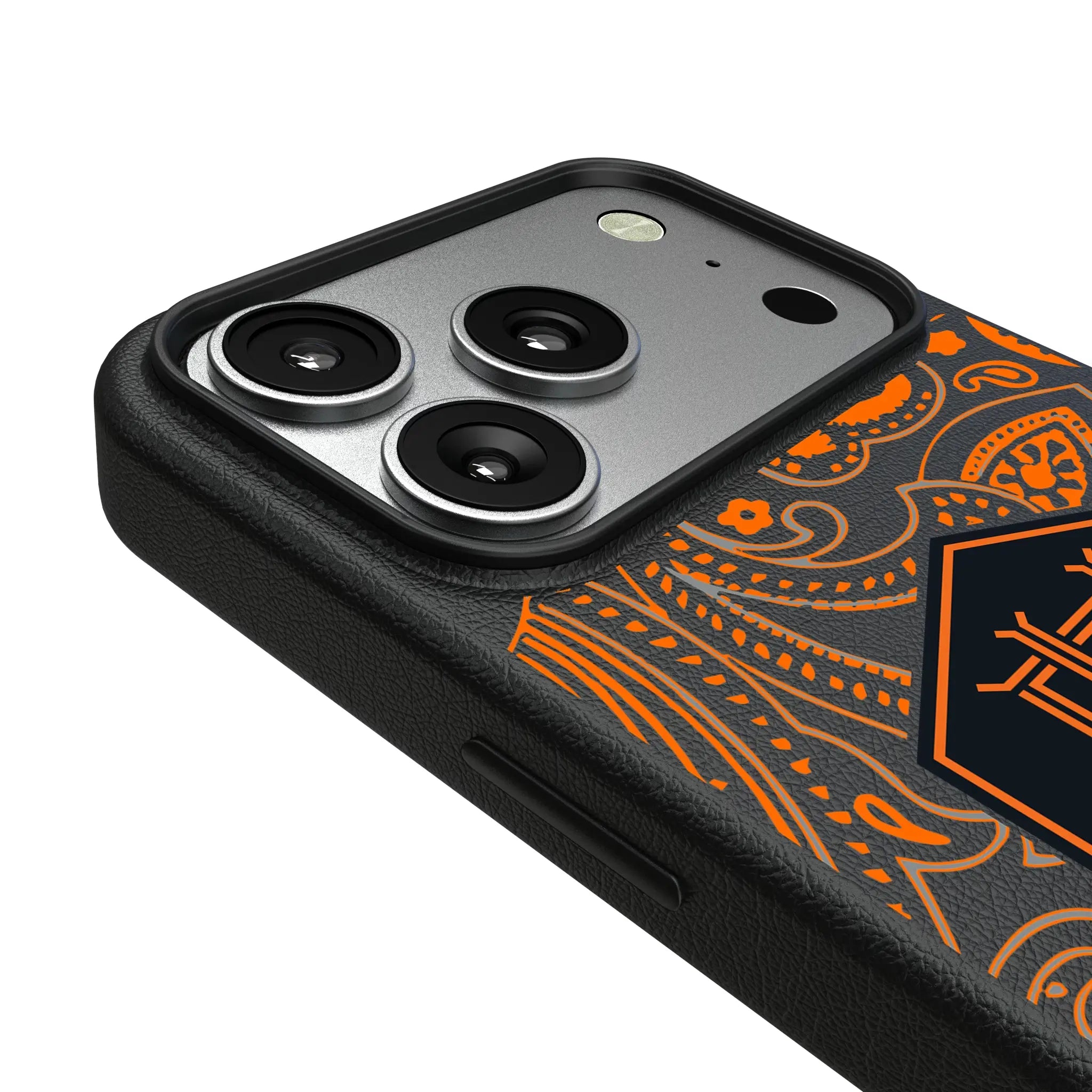 Houston Dynamo Paisley iPhone MagSafe Compatible Phone Case for Apple iPhone - Detail#Device_iPhone 17 Pro