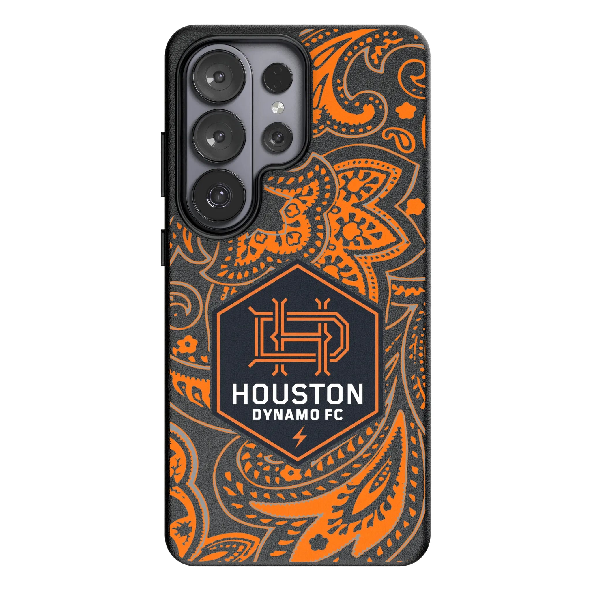 Houston Dynamo Paisley Galaxy MagSafe Compatible Phone Case for Samsung Galaxy#Device_Galaxy S26 Ultra