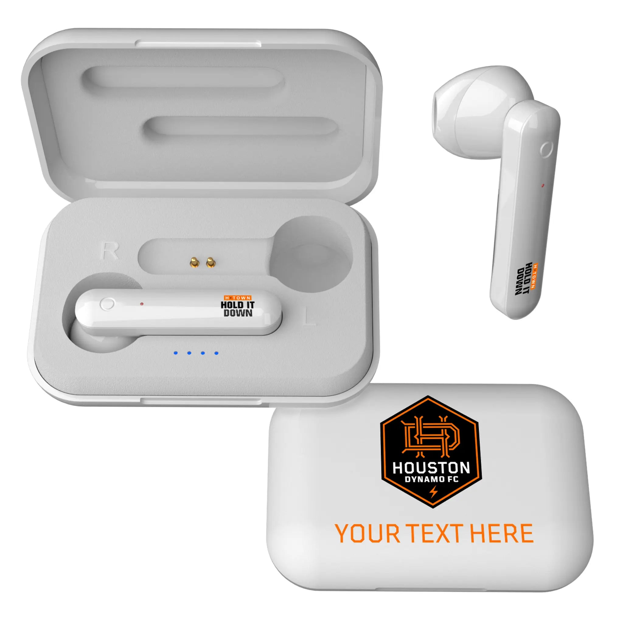 Houston Dynamo Personalized Insignia Wireless TWS Earbuds