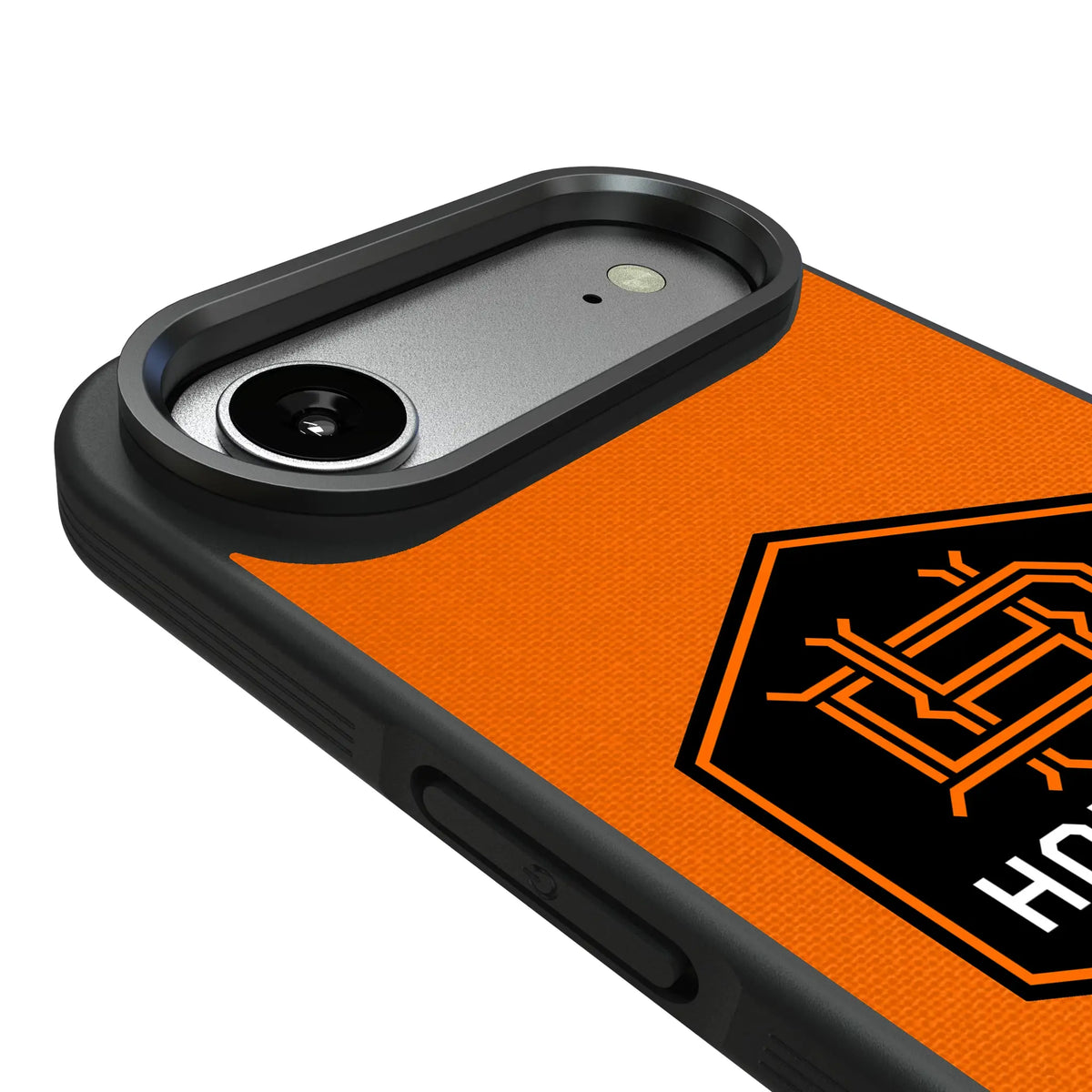 Houston Dynamo Personalized Stripe iPhone Bump Phone Case for Apple iPhone - Detail#Device_iPhone Air